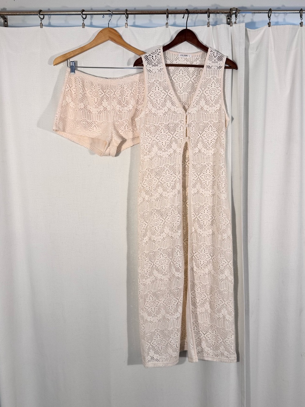 12th Tribe Serene Crochet Two Piece Set - Picture 3 of 12